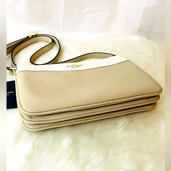 NWT Kate Spade Leila Triple Gusset Crossbody bag - Picture 8 of 12